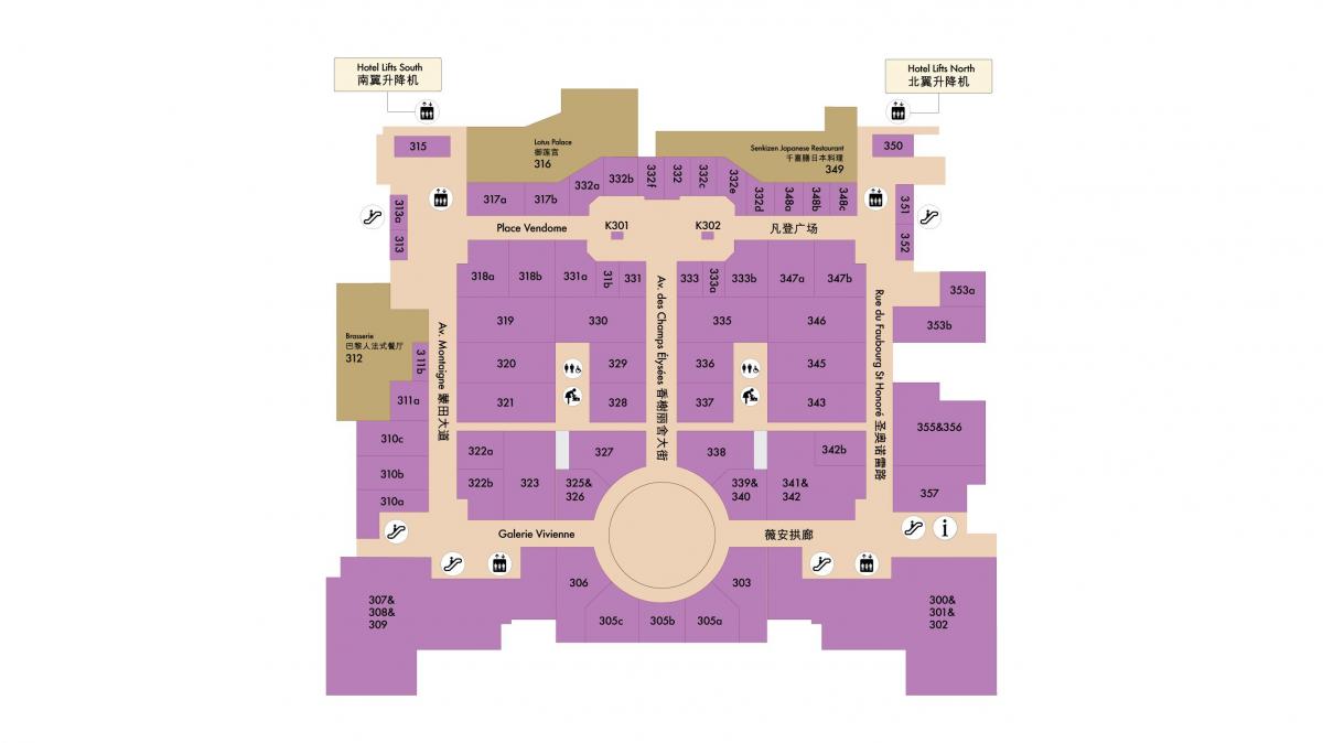 mapa de parís, Macau