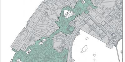 Mapa del centre històric de Macau