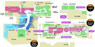 Mapa de la ciutat dels somnis Macau