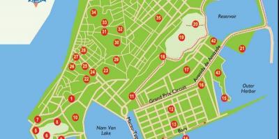 Macau mapa turístic