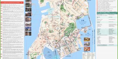 Macau autobús mapa de rutes