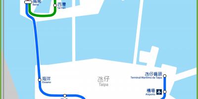 Macau mtr mapa