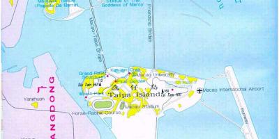 Mapa de Macau ciutat