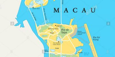 Macao la Xina mapa