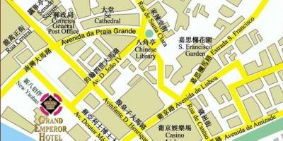 Mapa de Macau sauna