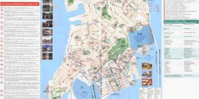 Macau públic, el transport en autobús mapa de rutes
