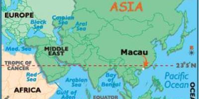 Macau Macau mapa