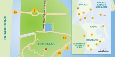 Taipa Macau mapa
