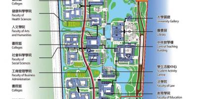 Universitat de Macau mapa