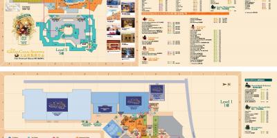 Mapa de venetian Macao